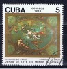 C+ Kuba 1989 Mi 3338 Gemälde - Usati