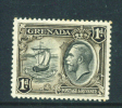 GRENADA  -  1934  George V  1d  MM (hinge Remainders) - Grenade (...-1974)