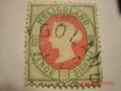 HELIGOLAND, MICHEL# 14c, 10pf, Blaulichgrun/rotlichkarmin & Lebhaftrot, 1887, USED - Heligoland