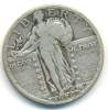 1926 , STANDING LIBERTY QUARTER - 1916-1930: Standing Liberty