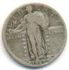 1927 , STANDING LIBERTY QUARTER - 1916-1930: Standing Liberty (Liberté Debout)