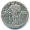 1927 D , STANDING LIBERTY QUARTER - 1916-1930: Standing Liberty (Libertà In Piedi)