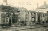 CPA 60 CREIL RUE GAMBETTA MAISONS DE COMMERCE INCENDIEES PAR LES ALLEMANDS 1914 1915 - Creil