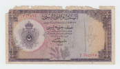 LIBYA 1/2 POUND 1955 P 19b 19 B - Libia