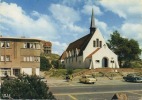 Oostduinkerke :  Kapel Van OLV Ter Duinen     ( Groot Formaat )   Geschreven Met Zegel   -- Old Car - Oostduinkerke