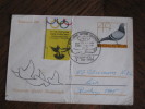 Postkarte Ganzsche Echt Gelaufen Used Polen Poland Vögel Birds Vogel Bird Taube Katowice 2.2.1969 - Tauben & Flughühner