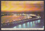 United States PPC FL - A Tropical Sunset Over The Causeway Connecting Clearwater And Clearwater Beach, Florida 1976 - Clearwater