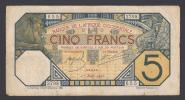 AFRIQUE OCCIDENTALE (French West Africa)  :  5 Francs - 1925  - P58g - 2798-655 - Otros – Africa