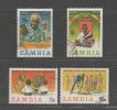ZAMBIA 1984 MNH Stamp(s) Kaunda 310-313 #6219 - Zambia (1965-...)