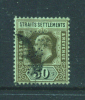 STRAITS SETTLEMENTS  -  1902  Edward VII  50c  Used As Scan - Straits Settlements