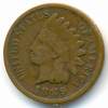 1889 , INDIAN HEAD CENT , UNCLEANED COIN - 1859-1909: Indian Head