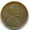 1918 , LINCOLN CENT , UNCLEANED COIN - 1909-1958: Lincoln, Wheat Ears Reverse