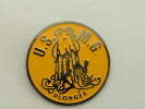 Pin's PLONGEE - U.S.M.G PIEUVRE COQUILLAGE - Plongée