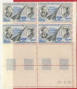 (d) Bloc De 4 Timbres N°PA44 Coin Daté 28/8/70 - 1960-.... Mint/hinged