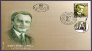 2002  RRR  JUGOSLAVIJA JUGOSLAVIA SRBIJA CRNA GORA STAMPS WITH ENGRAVER FDC  MATHEMATICA  VERY RARE   RRR  LUX - FDC