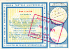 Inde 1,50 Rupee - IRC Coupon-réponse 1974 - Buoni Risposte