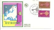 NY/T 1556+1557 FDC  PARIS 27 AVRIL 1968 - Covers & Documents