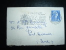 LETTRE MIGNONNETTE TP MARIANNE DE MULLER 20 F OBL. MECANIQUE 2-1-1958 ROMORANTIN (41 LOIR ET CHER) - Posttarife