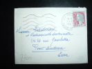 LETTRE MIGNONNETTE TP MARIANNE DE DECARIS 0,25 F OBL. 29-12-1962 LES BOSSONS (74 HAUTE-SAVOIE) - Postal Rates
