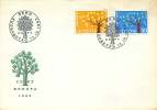 1962    Europa CEPT  FDC Non Adressé - FDC