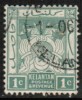 MALAYA---Kelantan  Scott #  1  F-VF USED - Malayan Postal Union