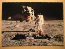 GERMANY 1969 Moon Planet Astronaut Space Spatial Espace Cosmos Astronomy Post Card - Sterrenkunde