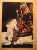 GERMANY 1969 Moon Planet Astronaut Space Spatial Espace Cosmos Astronomy Post Card - Astronomia