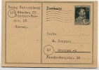 P 965 B   Postkarte München - Dresden 1947  Kat. 12,00 - Postwaardestukken