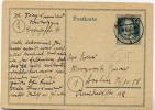 P965c  Postkarte Neuruppin - Berlin 1947  Kat. 17,50€ - Postal  Stationery