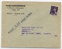 FRANCE - PREO. SUR LETTRE - N° 80 AVEC COMPLEMENT D´AFFR. EN NUMERAIRE - TB - 1893-1947