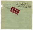 FRANCE - PREO. SUR LETTRE - N° 53 PAIRE SUR SOMMATION SANS FRAIS  - TB - 1893-1947