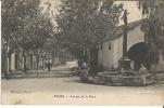 RIANS. Avenue De La Gare CPA 1918 - Rians