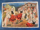 CPA...EN PARCOURANT LE PAYS BASSQUE..D APRES LE GROUPE LE " BINAKO "  DANSE BASQUE..1952 - Homualk