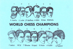 CHESS, WORLD CHAMPIONS, CPI, UNUSED - Schach