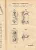 Original Patentschrift - R. Bürck In Schwenningen , 1900, Schreibmaschine Umkehrvorrichtung !!! - Machines
