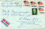 United States- Cover Posted From New York [canc. 10.8.1971, Arr. 13.8.1971] To Athens/ Greece (creased At Back) - Lettres & Documents