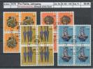 PP1975 - Pro Patria 1975 En Bloc De 4 Obl. 1er Jour - Used Stamps