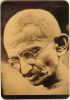 Mahatma Gandhi, Picture Postcard, India As Scan - Mahatma Gandhi