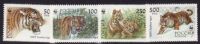 RUSSIA 1993  MICHEL NO:343-46  MNH - Unused Stamps