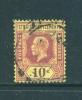 STRAITS SETTLEMENTS  -  1912  George V  10c  Used As Scan - Straits Settlements