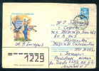 PS9003 /  ANIMALS - POST RABBIT , BIRD - DO NOT FORGET TO WRITE INDEX !  1983 Stationery Entier Russia Russie - Animalez De Caza