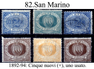 San-Marino-F0082 - Unused Stamps