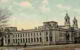 AK Litho Law Courts Gerichtshof Gericht Cardiff Wales U.K. GB Um 1910 - Cardiganshire