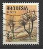 RHODESIA 1975 - DESERT FLOWER 2.5  - USED OBLITERE GESTEMPELT USADO - Rhodésie (1964-1980)