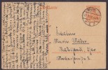 Deutsches Reich Postal Stationery Ganzsache Entier Postkarte Germania Deluxe WEIMAR 1918 (2 Scans) - Cartes Postales