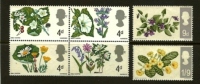 UNITED KINGDOM 1967 Unused Hinged Stamp(s) Flowers Nrs. 446-451 - Unused Stamps