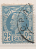 Fra146 Romania, Roumanie | Re, Roi, King Carlo I, Charles I, 25 Bani Blue, D: 13,5 N. 61 Y&T - Gebraucht