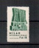 ERINNOFILO MILANO 1935 XVI FIERA DI MILANO IN INGLESE - Cinderellas