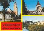 CPM 89 - Vermenton - Eglise De Bazarnes - Le Méridien - La Cure à Accolay - Vermenton