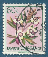 Congo Belge N°308 - 60c Euphorbia - Oblitéré - Gebruikt